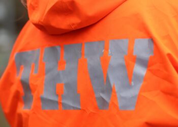 THW-Mitarbeiter (Archiv)