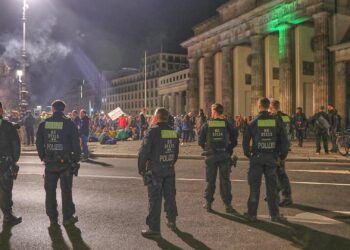 `Smoke-in` vor dem Brandenburger Tor (Archiv)