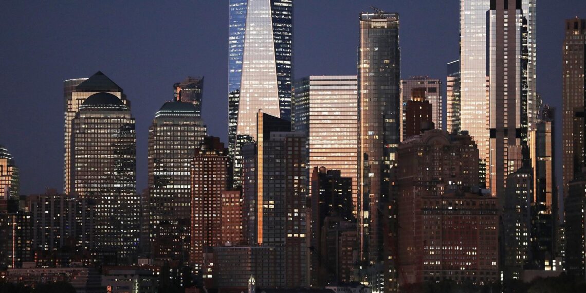 Financial District von New York City (Archiv)
