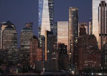 Financial District von New York City (Archiv)