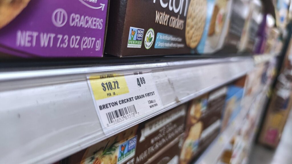 Preise in einem US-Supermarkt (Archiv)