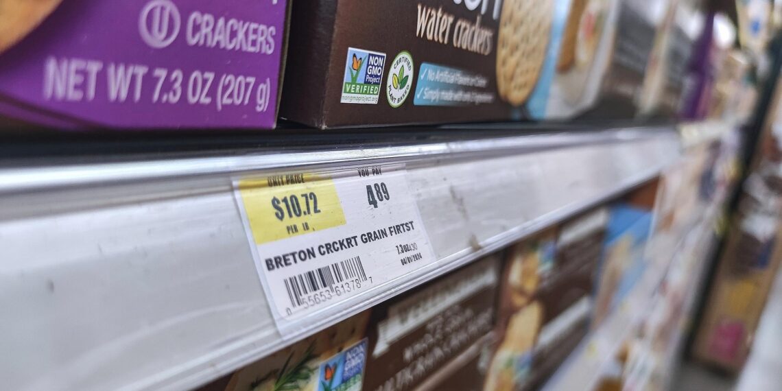 Preise in einem US-Supermarkt (Archiv)