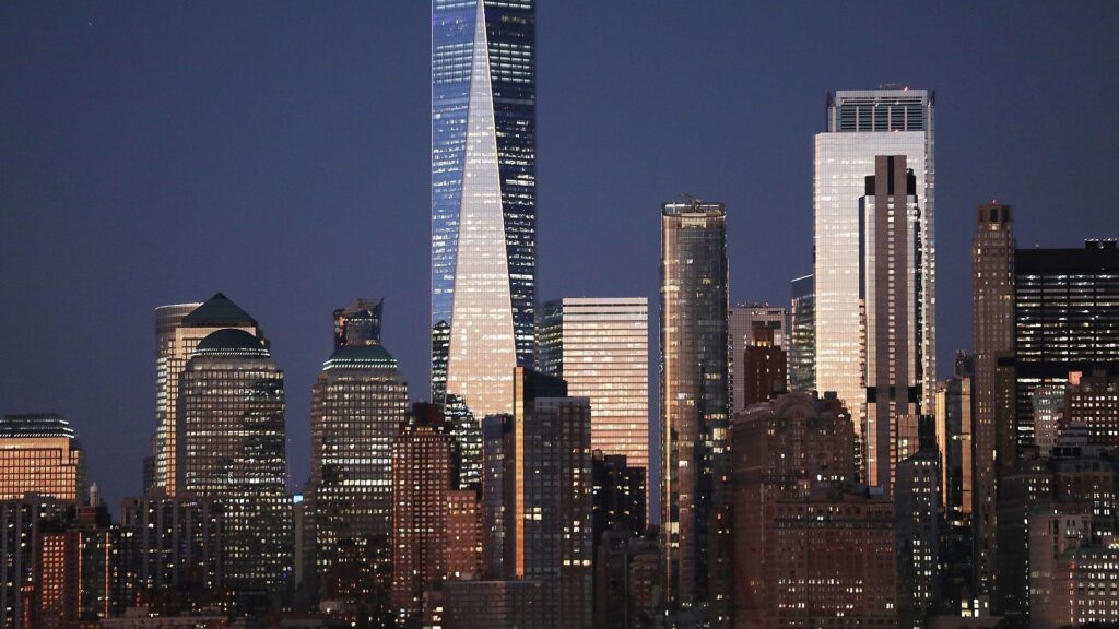 Financial District von New York City (Archiv)