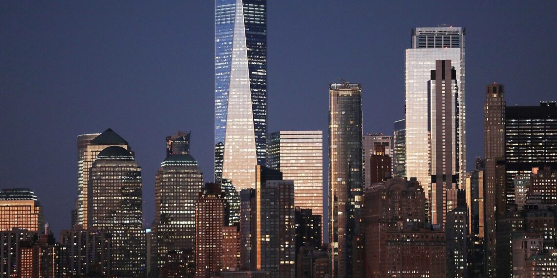 Financial District von New York City (Archiv)