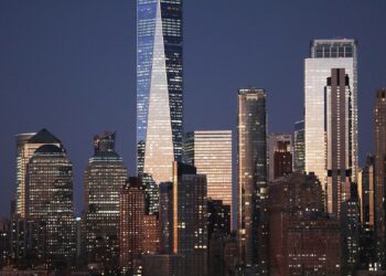 Financial District von New York City (Archiv)