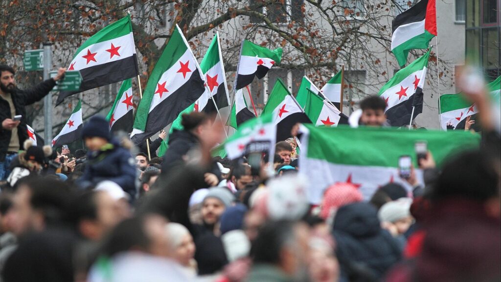 Syrer in Deutschland feiern den Sturz von Assad in Syrien (Archiv)