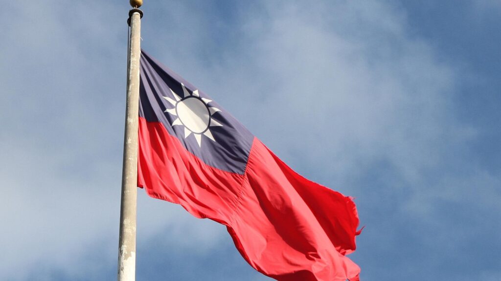 Taiwan-Flagge (Archiv)