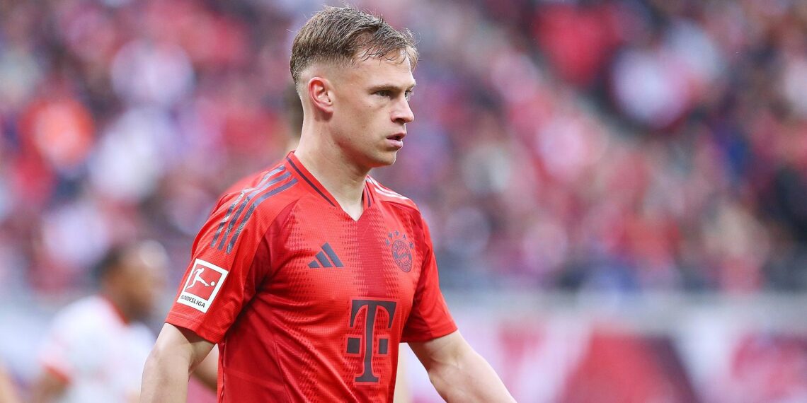 Bundesliga: Bayern siegen bei Gladbach - Leipzig feiert Rekordsieg 1 Joshua Kimmich (Archiv)