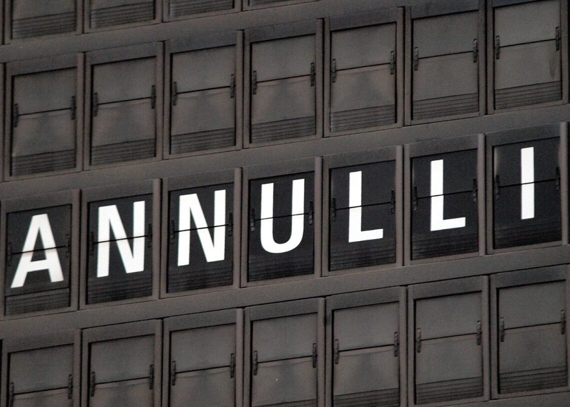 Annullierter Flug (Archiv)