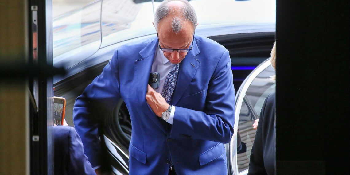 Merz telefoniert mit Netanjahu 1 Friedrich Merz (Archiv)