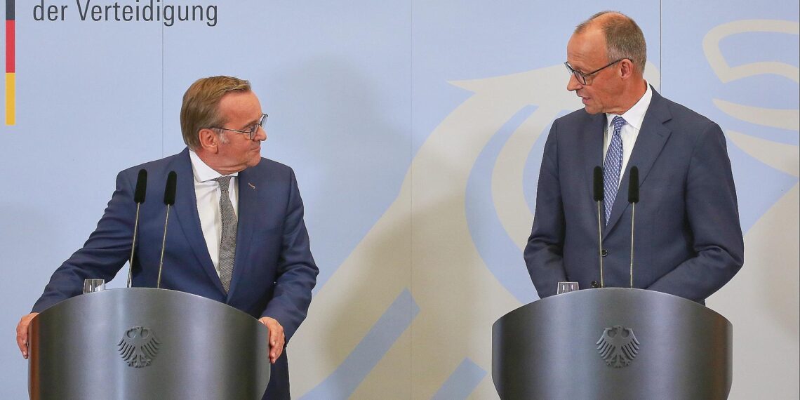 Boris Pistorius und Friedrich Merz (Archiv)