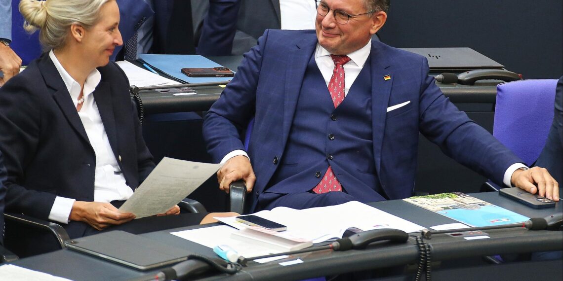 Alice Weidel und Tino Chrupalla (Archiv)