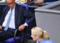 Schwerdtner bietet Merz Hilfe bei Schuldenbremsen-Reform an 8 Friedrich Merz und Ines Schwerdtner (Archiv)