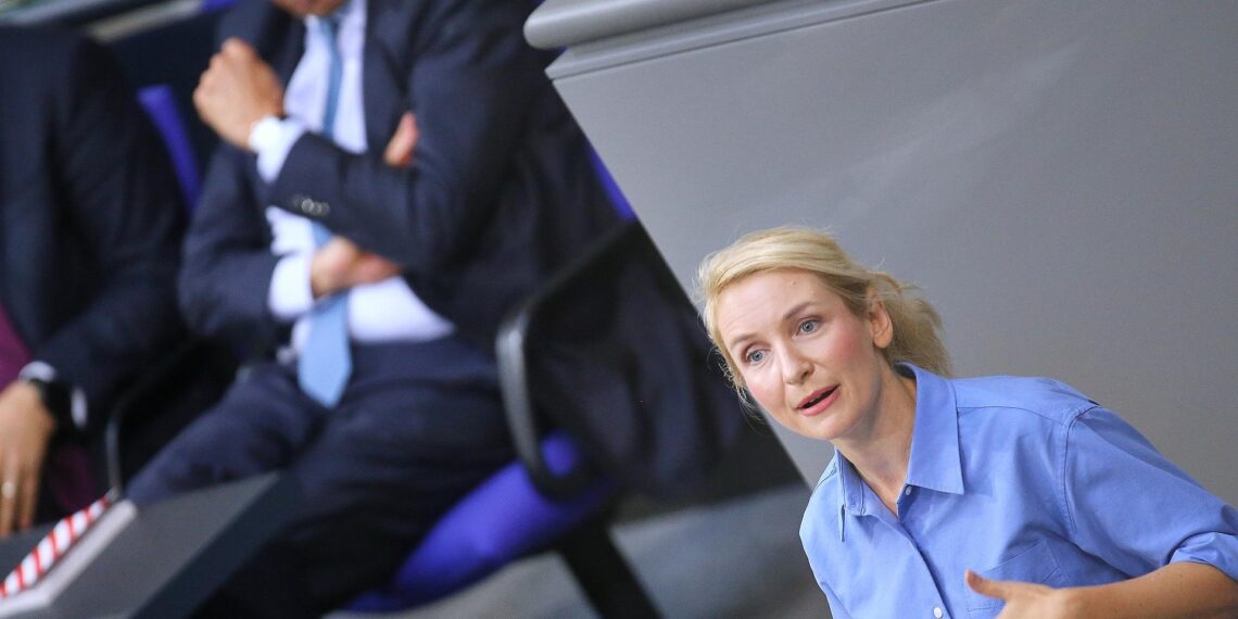 Friedrich Merz und Ines Schwerdtner (Archiv)