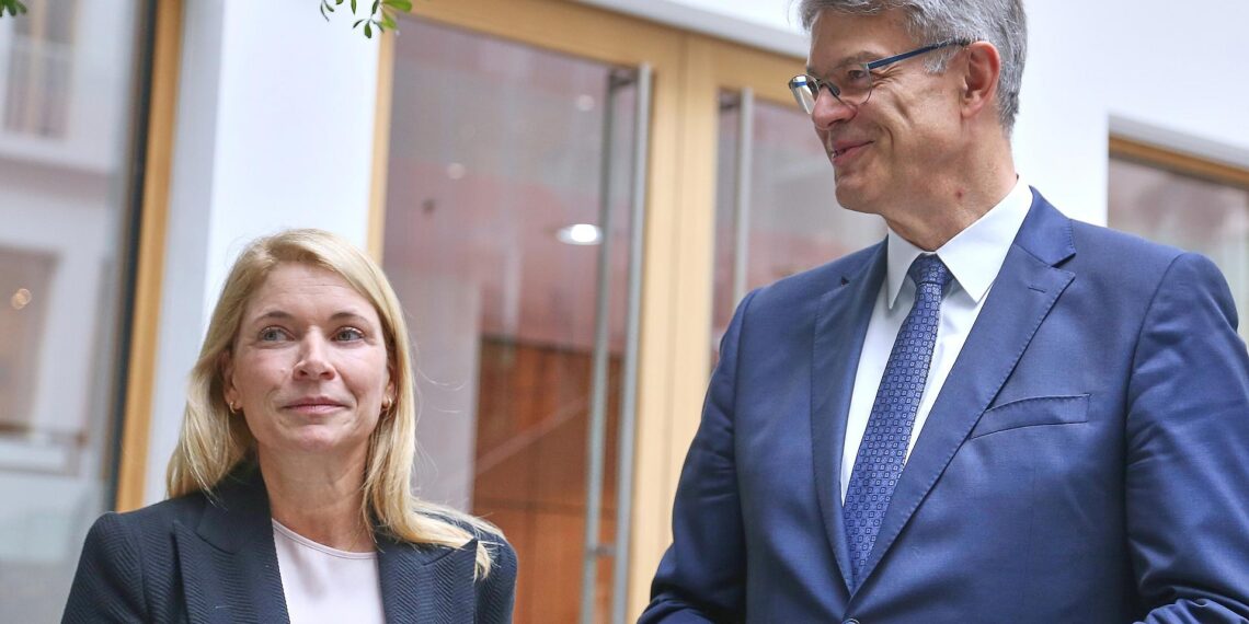 Evelyn Palla und Parick Schnieder (Archiv)