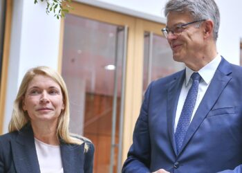Evelyn Palla und Parick Schnieder (Archiv)