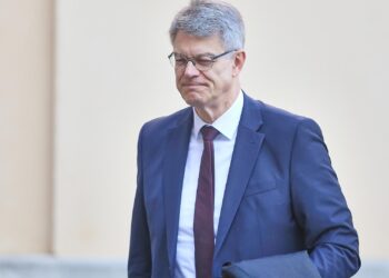 Eines der letzten Bilder von Patrick Schnieder vor seinem Zusammenbruch am 30.09.2025