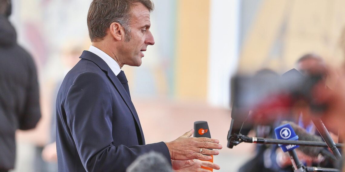 Emmanuel Macron am 01.10.2025