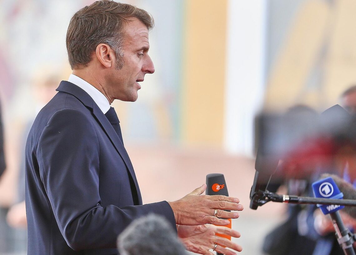 Emmanuel Macron am 01.10.2025