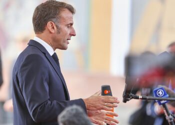 Emmanuel Macron am 01.10.2025