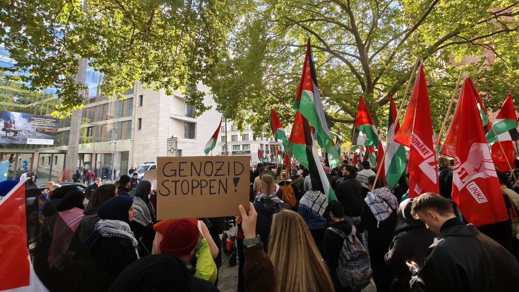 Pro-Palästina-Demo in Berlin am 02.10.2025