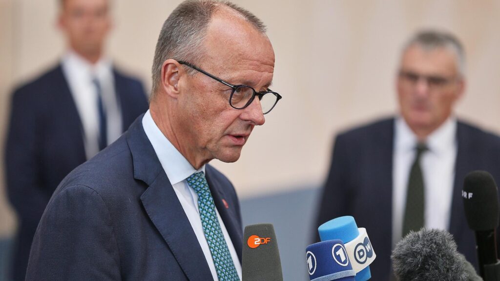 Friedrich Merz am 02.10.2025