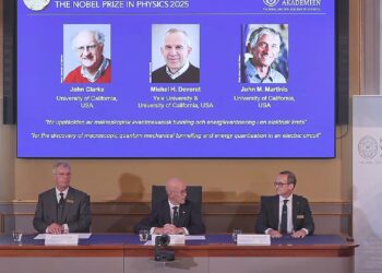 Bekanntgabe von Physik-Nobelpreis am 07.10.2025