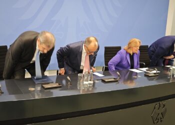 Pressekonferenz nach Koalitionsausschuss am 09.10.2025