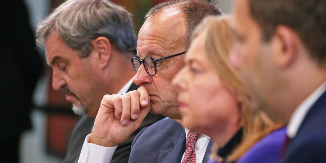 Pressekonferenz nach Koalitionsausschuss am 09.10.2025