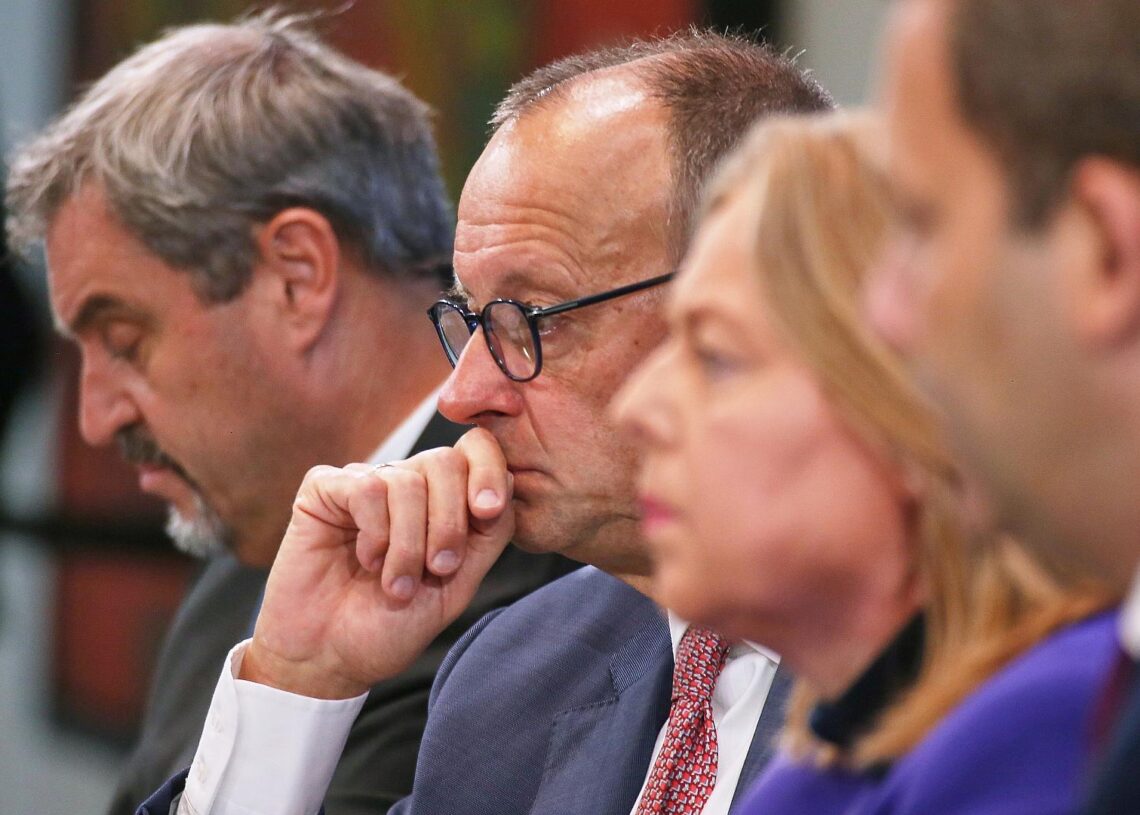 Pressekonferenz nach Koalitionsausschuss am 09.10.2025