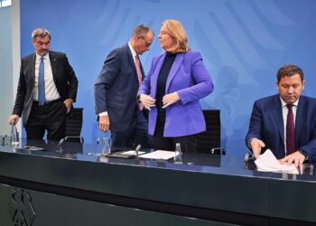 Spitzen der Großen Koalition am 09.10.2025