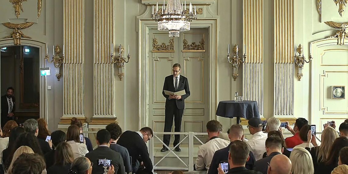 Bekanntgabe von Literatur-Nobelpreis (Archiv)