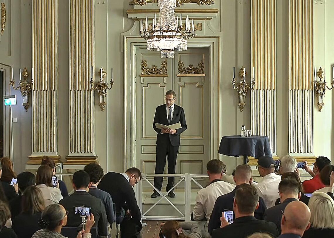 Bekanntgabe von Literatur-Nobelpreis (Archiv)