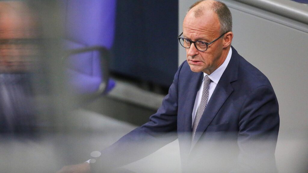 Friedrich Merz am 16.10.2025