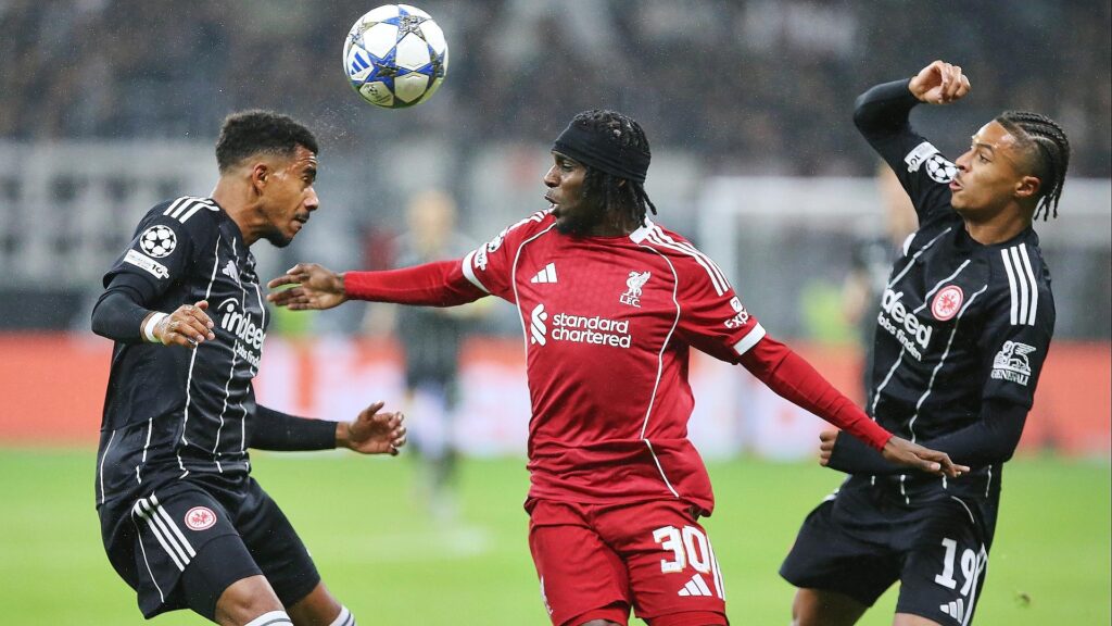 Eintracht Frankfurt - FC Liverpool am 22.10.2025
