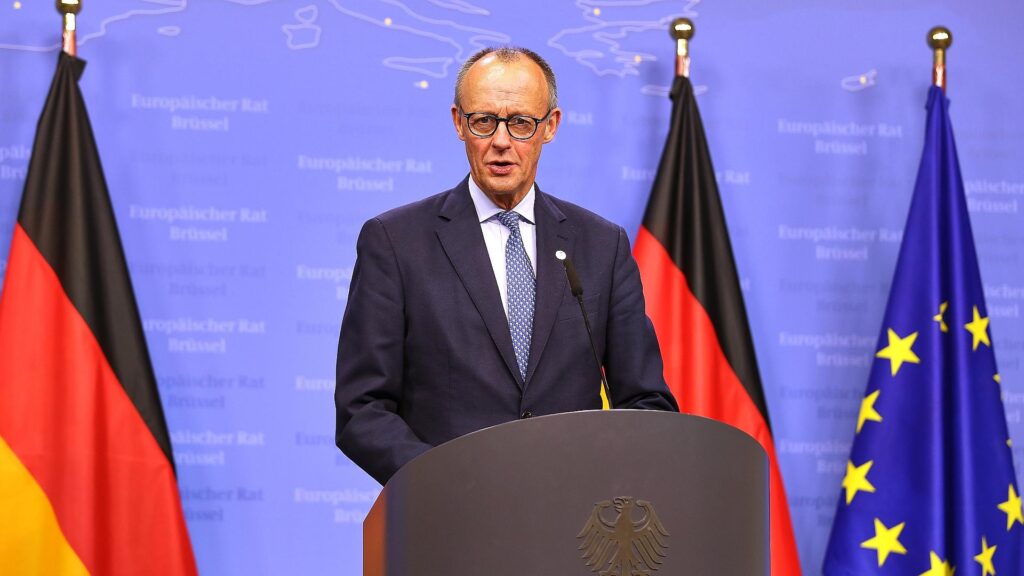 Friedrich Merz am 23.10.2025