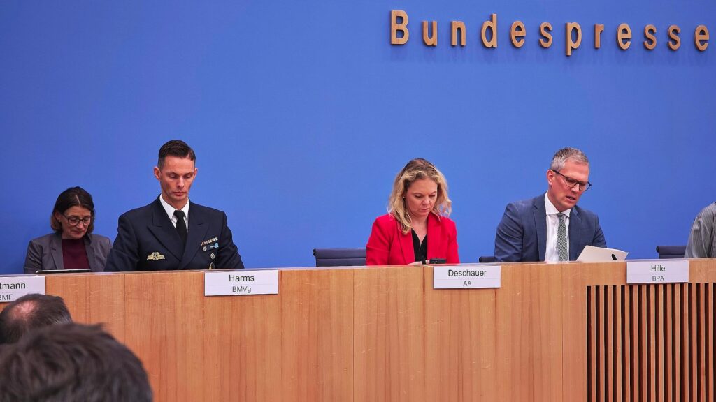 Regierungspressekonferenz am 24.10.2025