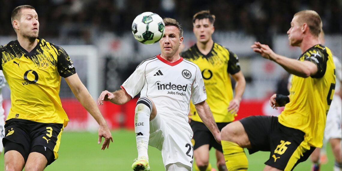 DFB-Pokal: Dortmund schlägt Frankfurt im Elfmeterschießen 1 Eintracht Frankfurt - Borussia Dortmund am 28.10.2025