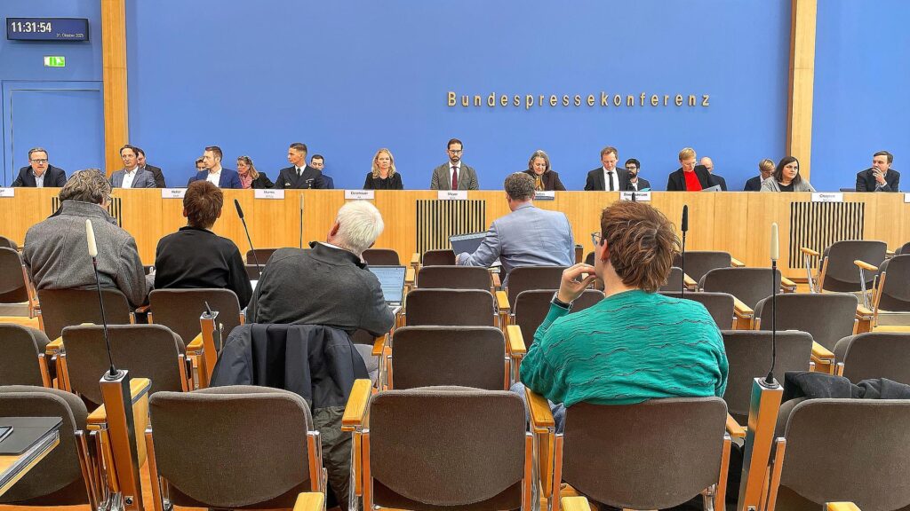 Regierungspressekonferenz am 31.10.2025
