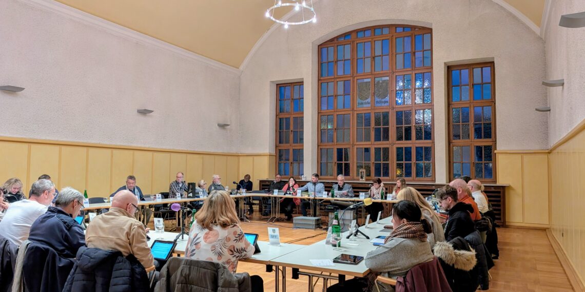 Blick in den Stadtrat Friedrichsthal am 26.11.2025