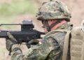 Bundeswehr-Soldat mit G36 (Archiv)