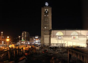 Stuttgart-21-Baustelle am Stuttgarter Hauptbahnhof