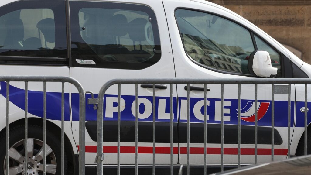 Französisches Polizeiauto (Archiv)