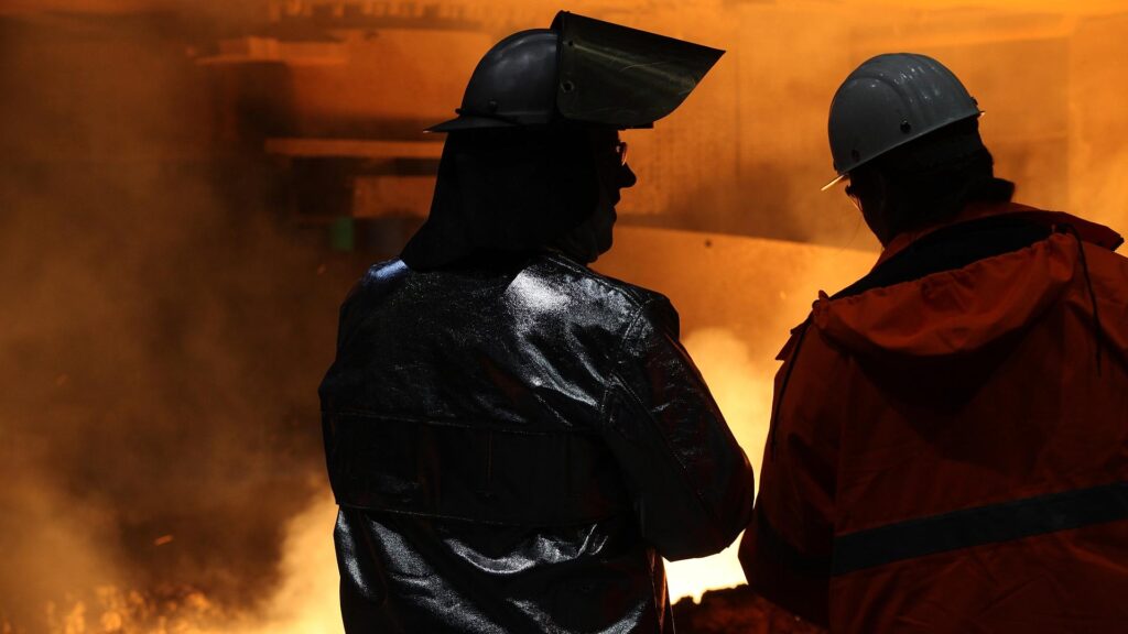 Stahlproduktion (Archiv)