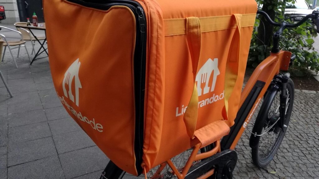 Lieferando-Fahrrad (Archiv)