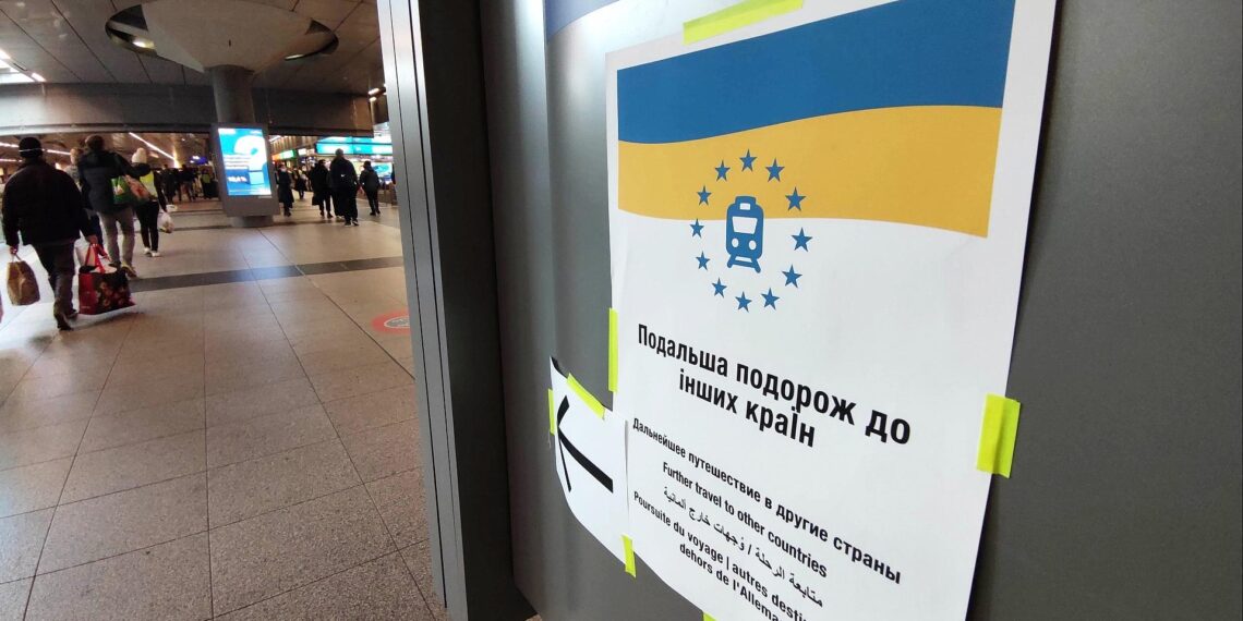 Ankunft von Flüchtlingen aus der Ukraine in Deutschland (Archiv)