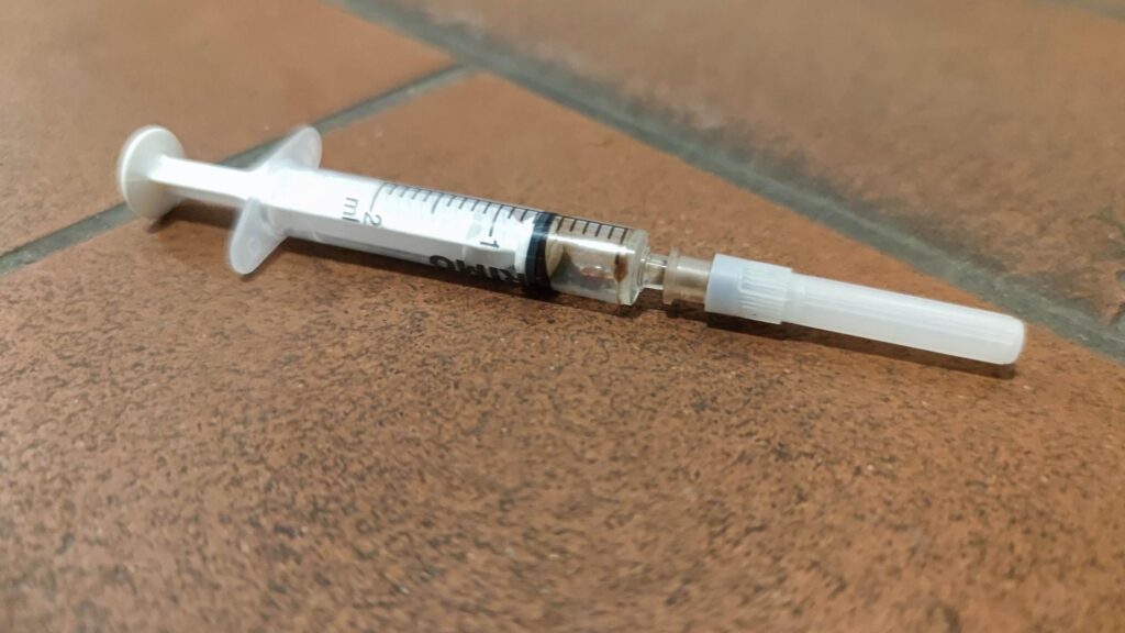 Heroin-Spritze (Archiv)