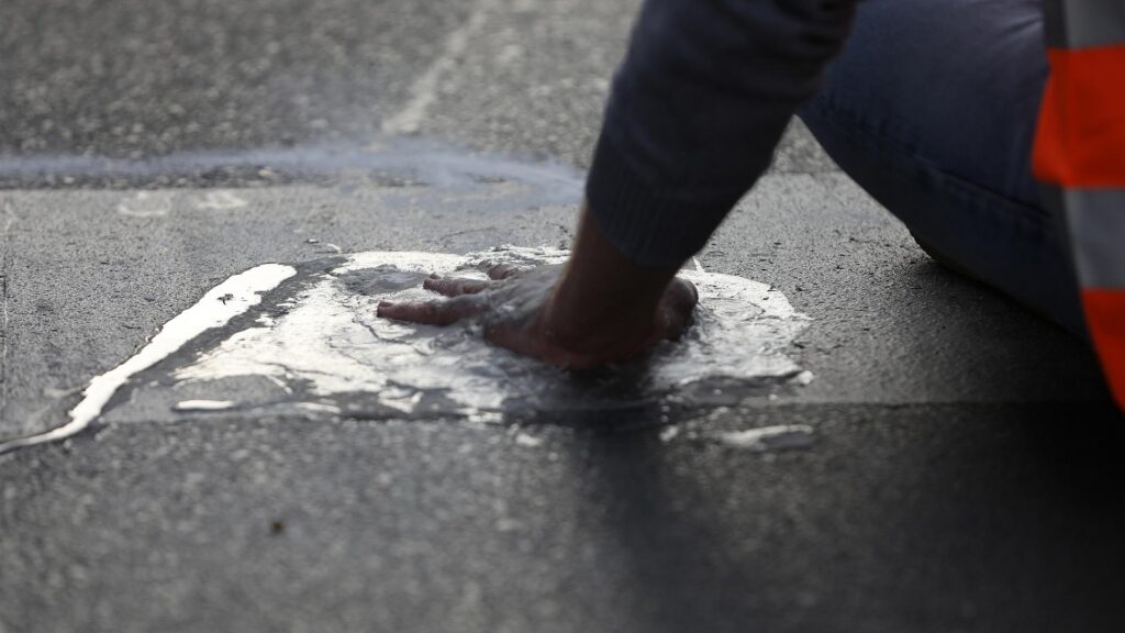 Protest von `Letzter Generation` (Archiv)