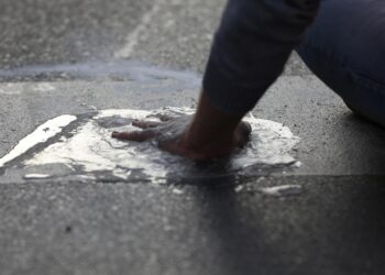 Protest von `Letzter Generation` (Archiv)