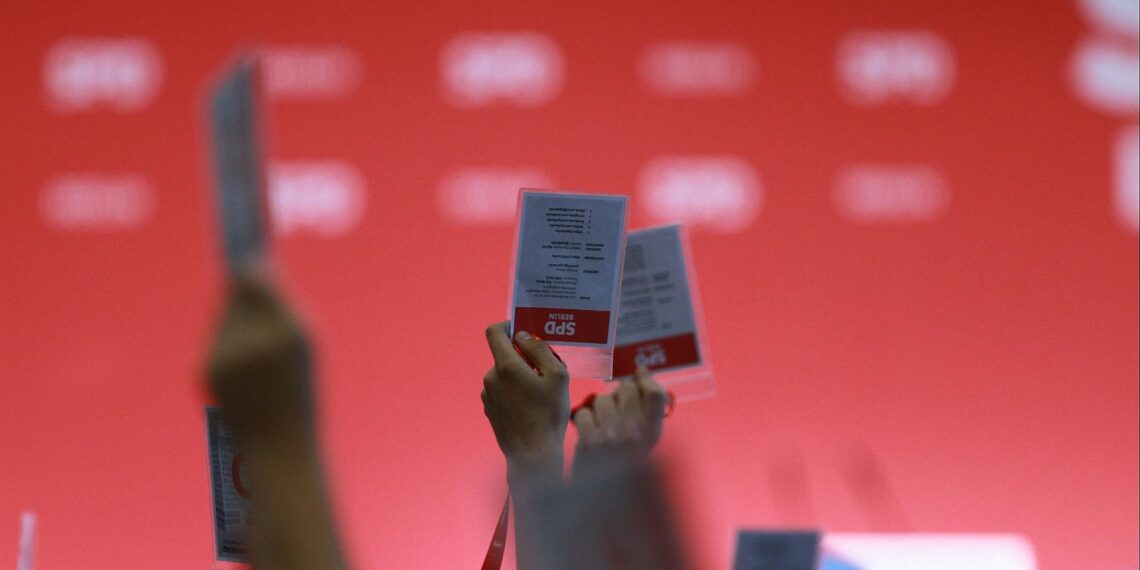 Berliner SPD nominiert Krach als Spitzenkandidaten 1 Berliner SPD-Landesparteitag (Archiv)
